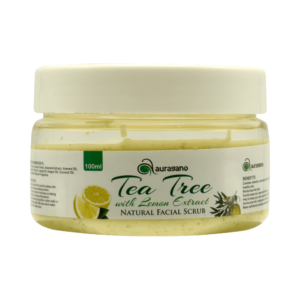 Tea Tree Facial Scrub with Lemon Extract | Mayaar