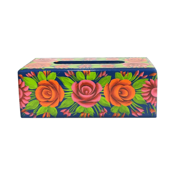 Truck Art | Floral Tissue Box | Buy Tissue Holder Online | Mayaar
