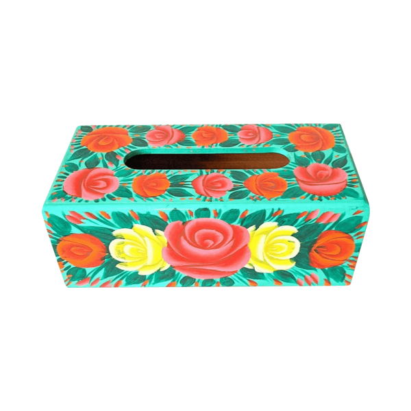 Truck Art | Floral Tissue Box | Buy Tissue Holder Online | Mayaar