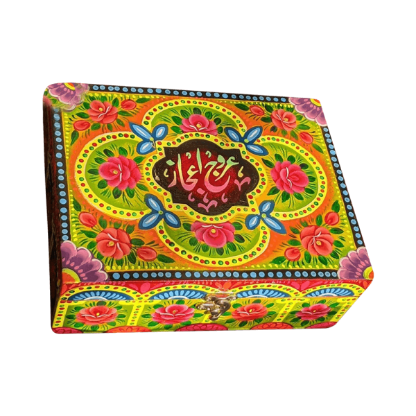 Chamakpatti Tissue Holders – Truck Art Inspired Hand Painted Jewelry Box | Mayaar