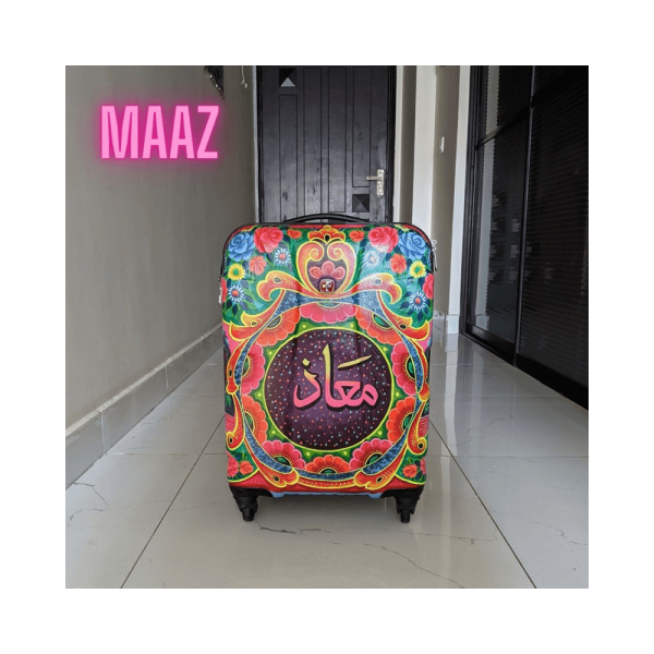 Truck Art | Hand Painted Suitcase | Buy Travel Bag Online | Mayaar