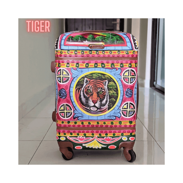 Truck Art | Hand Painted Suitcase | Buy Travel Bag Online | Mayaar