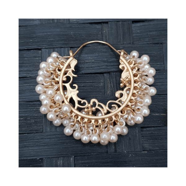 Women’s Earrings - Golden Chand Bali Earrings | Women Jewelry | Mayaar