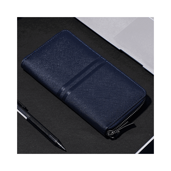 Miniso - Men’s Black Wallet | Long Wallet | Men’s Wallet Blue | Mayaar
