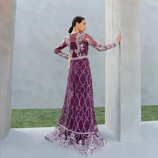 Purple Marina Dress - Party Wear - Reign Wedding Wear Online | Mayaar