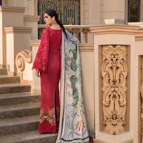 Garnet Embroidered Lawn - Party Wear - Buy Reign Embroidered Lawn Online | Mayaar
