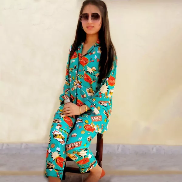 Buy Women Pajama Set Online - Night Suit - Lounge Wear | Mayaar