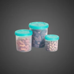 Appollo Smart Jar - Pack of 3 | Buy Plastic Jars Online | Small Jars | Mayaar