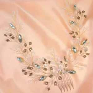 Hair Adornments- Bun Hair Style | Crown Shaped Comb Pin Embellishment | Mayaar