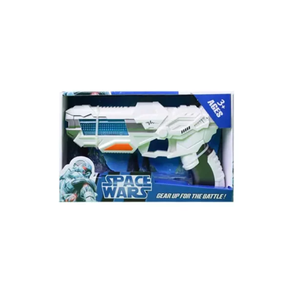 Supa – Space War Flash Shoot - Plastic Gun Toy - Shooting Gun Toy for Toddlers | Mayaar