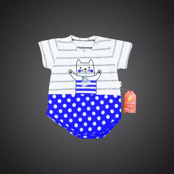 Polka Dots Baby Dungarees – Baby Clothing – Baby Romper Set | Mayaar