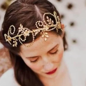 Glam Accessories - Hair Adornments - Bridal Head Band Embellishment | Mayaar