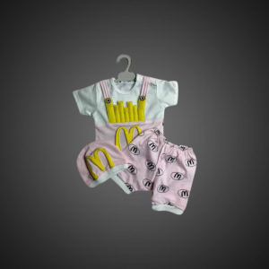 Tods N Teens – Summer McDonald Dress – Baby Clothing – T-Shirt and Shorts Set | Mayaar