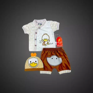 Baby Duck Dress - Pack Of 3 | Baby Clothes | Baby Summer Clothing | Mayaar