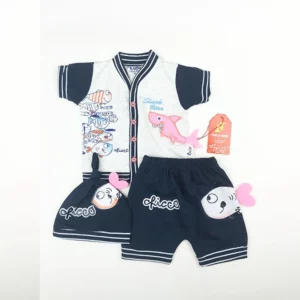 Shark Tank Baby Dress – 3 Pcs - Baby Dress | Baby Clothing | Mayaar