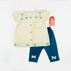 Little Eastern Frock Dress – Baby Girl Shirt & Pant Set | Baby Clothing | Mayaar