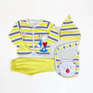My Boy Dress Set - 4 Pcs | Baby Clothing | Buy Baby Clothes Online | Mayaar