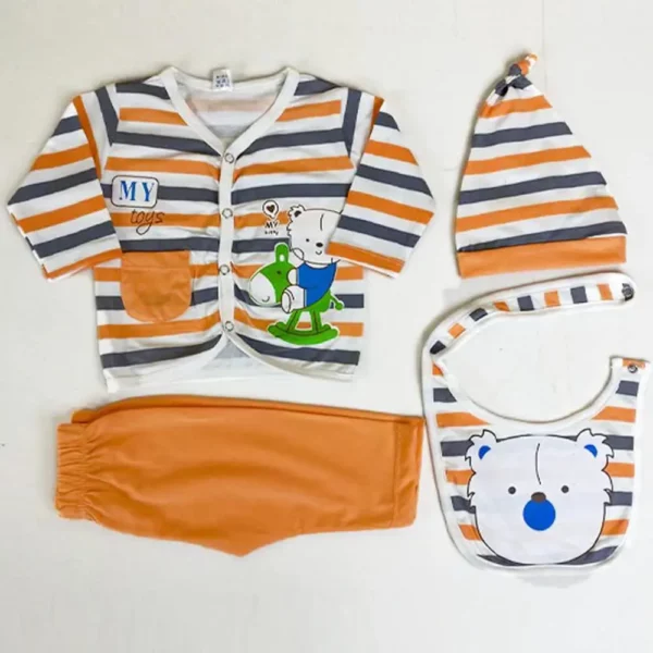 My Boy Dress Set - 4 Pcs | Baby Clothing | Buy Baby Clothes Online | Mayaar
